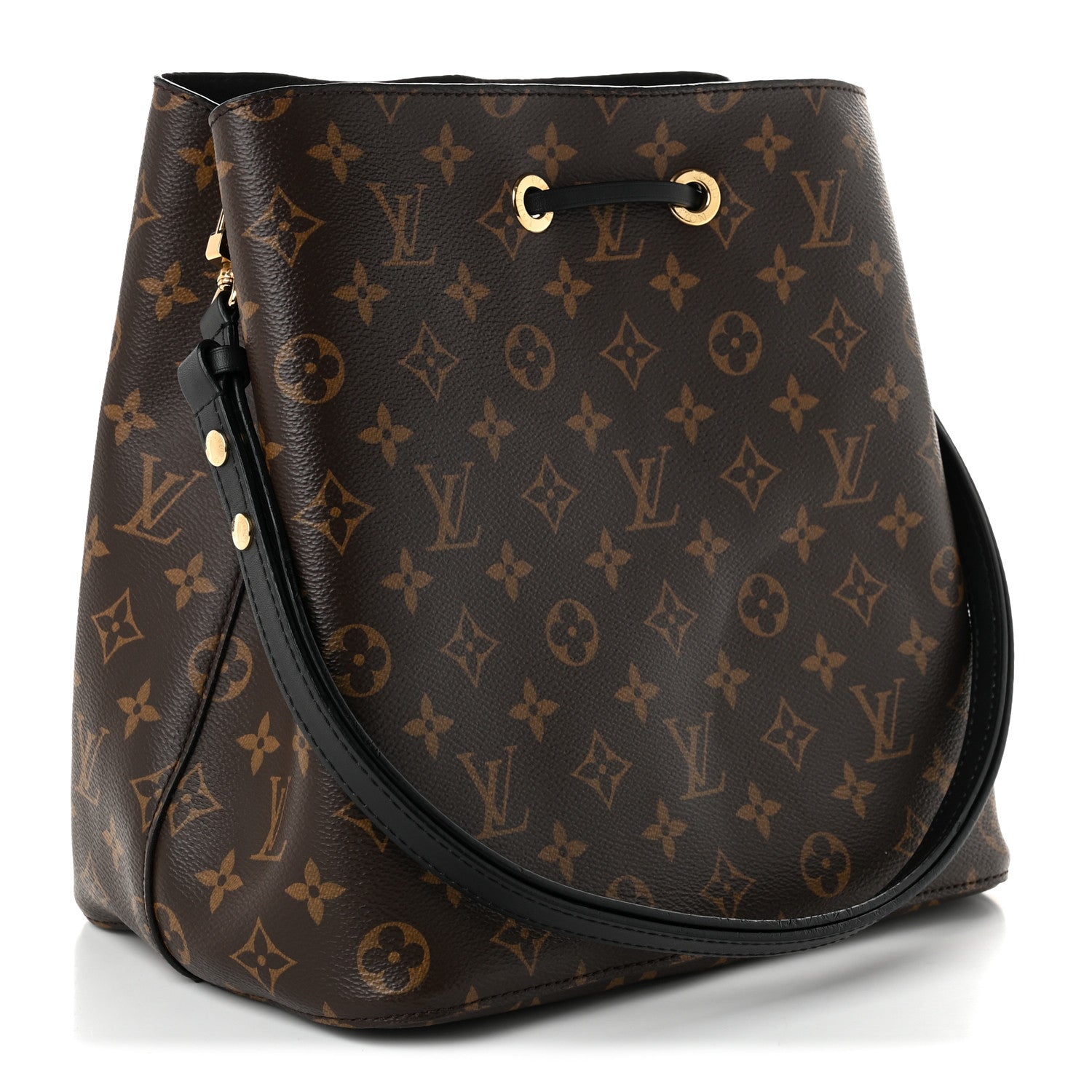 Louis Vuitton Monogram Neonoe MM Black 2 of 9