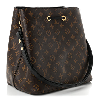 Louis Vuitton Monogram Neonoe MM Black 2 of 9