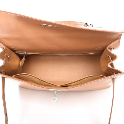 Hermes Vache Natural Kelly Sellier 35 5 of 45