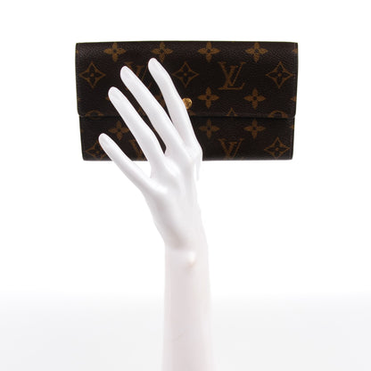 Louis Vuitton Monogram Sarah Wallet 2 of 9