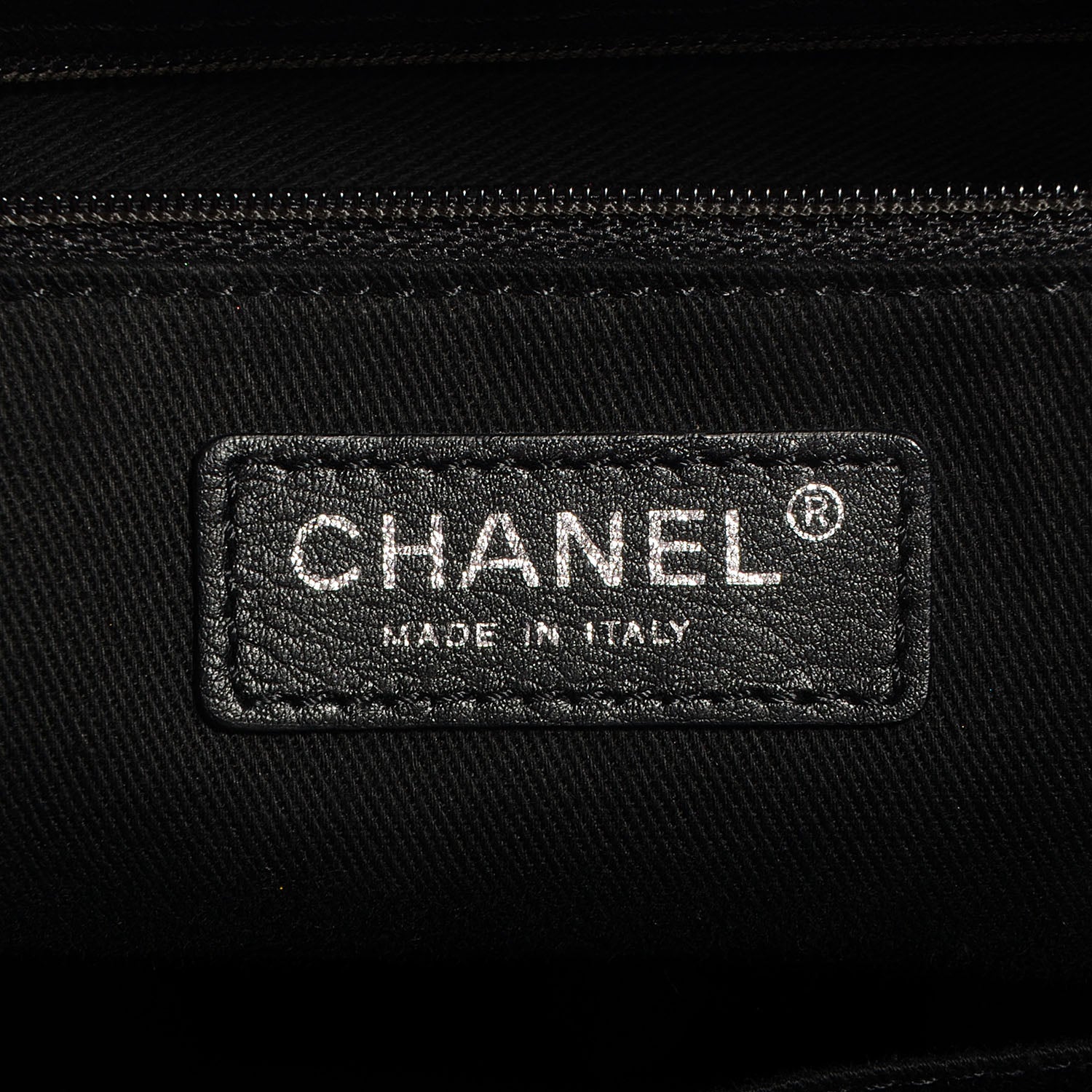 Chanel Caviar CC Timeless Soft Tote Black 6 of 7