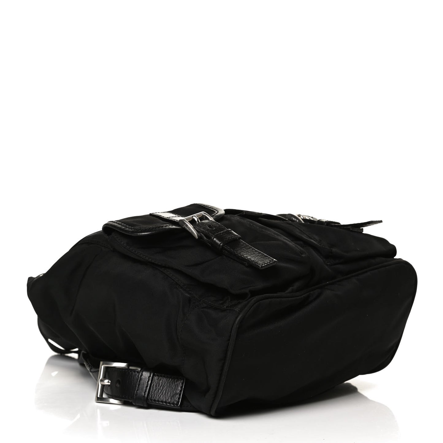 Tessuto Nylon Vitello Backpack Black