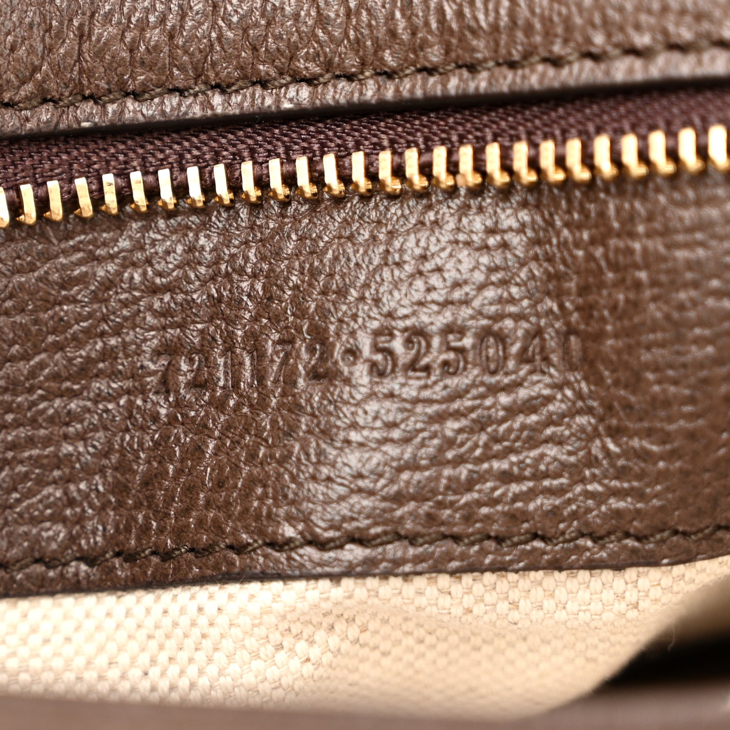 GG Supreme Monogram Textured Dollar Calfskin Web Medium Blondie Top Handle Shoulder Flap Bag Beige Ebony New Acero