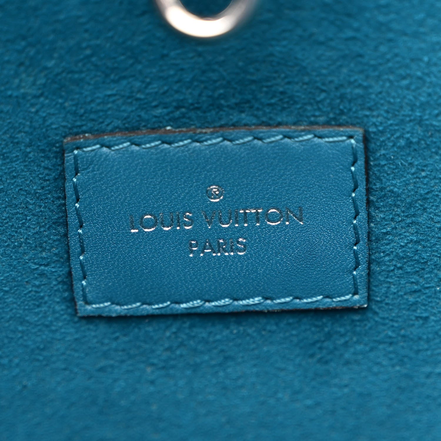 Louis Vuitton Epi Neverfull MM Cyan 8 of 14