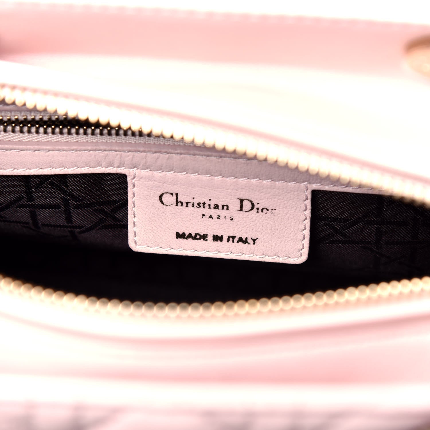 Christian Dior Lambskin Cannage Medium Lady Dior Light Pink 6 of 9