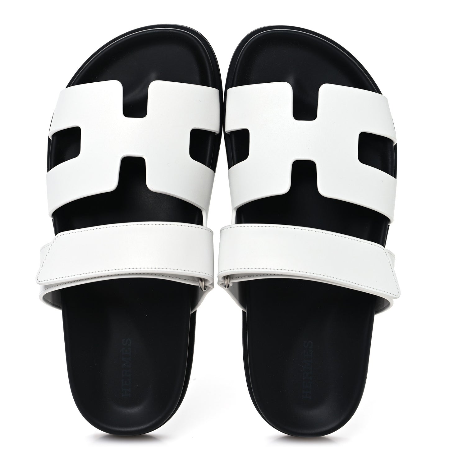 Calfskin Womens Chypre Sandals 37 White