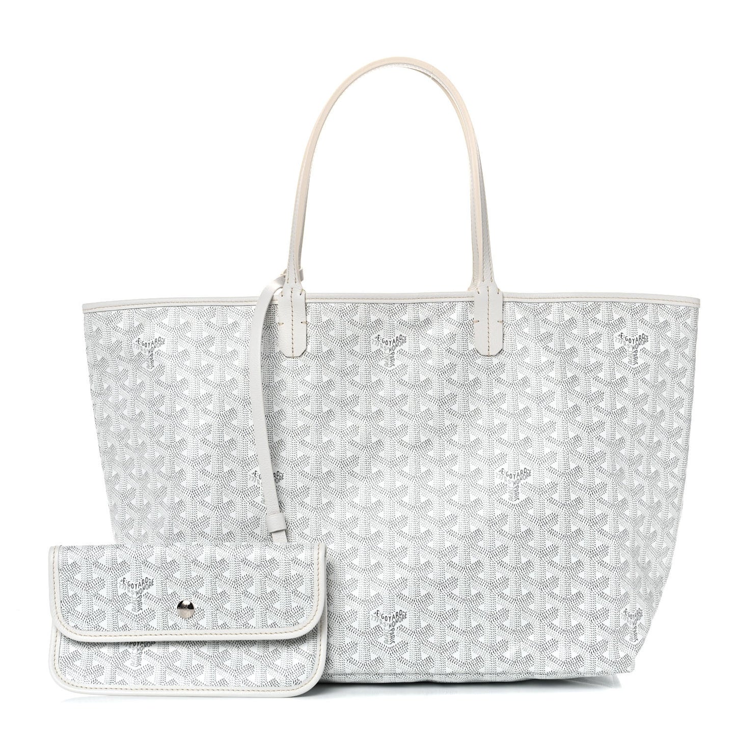 Goyardine Saint Louis PM White