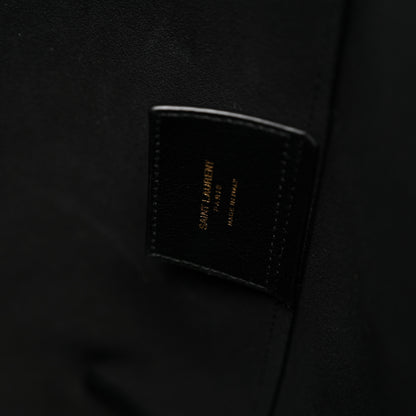 Saint Laurent Calfskin Large Shopping Tote Black 7 of 13
