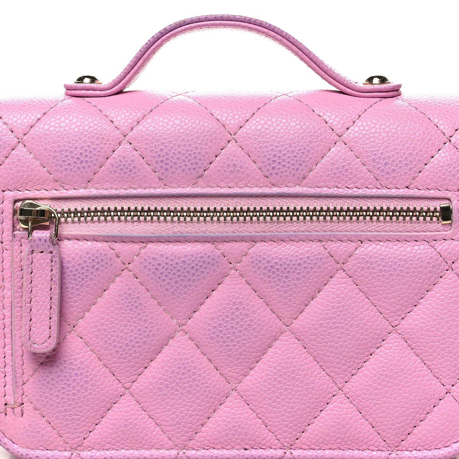 Chanel Caviar Quilted Business Affinity Clutch With Chain Flap Lilac 13 of 15