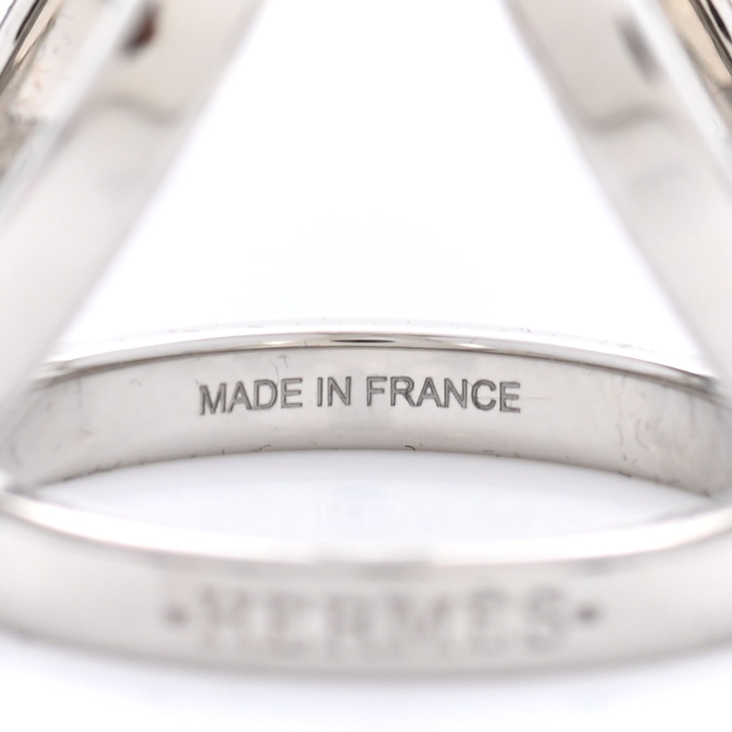 Palladium Trio Scarf Ring