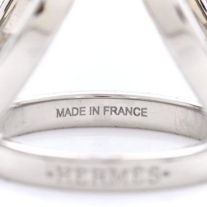 Hermes Palladium Trio Scarf Ring 3 of 5