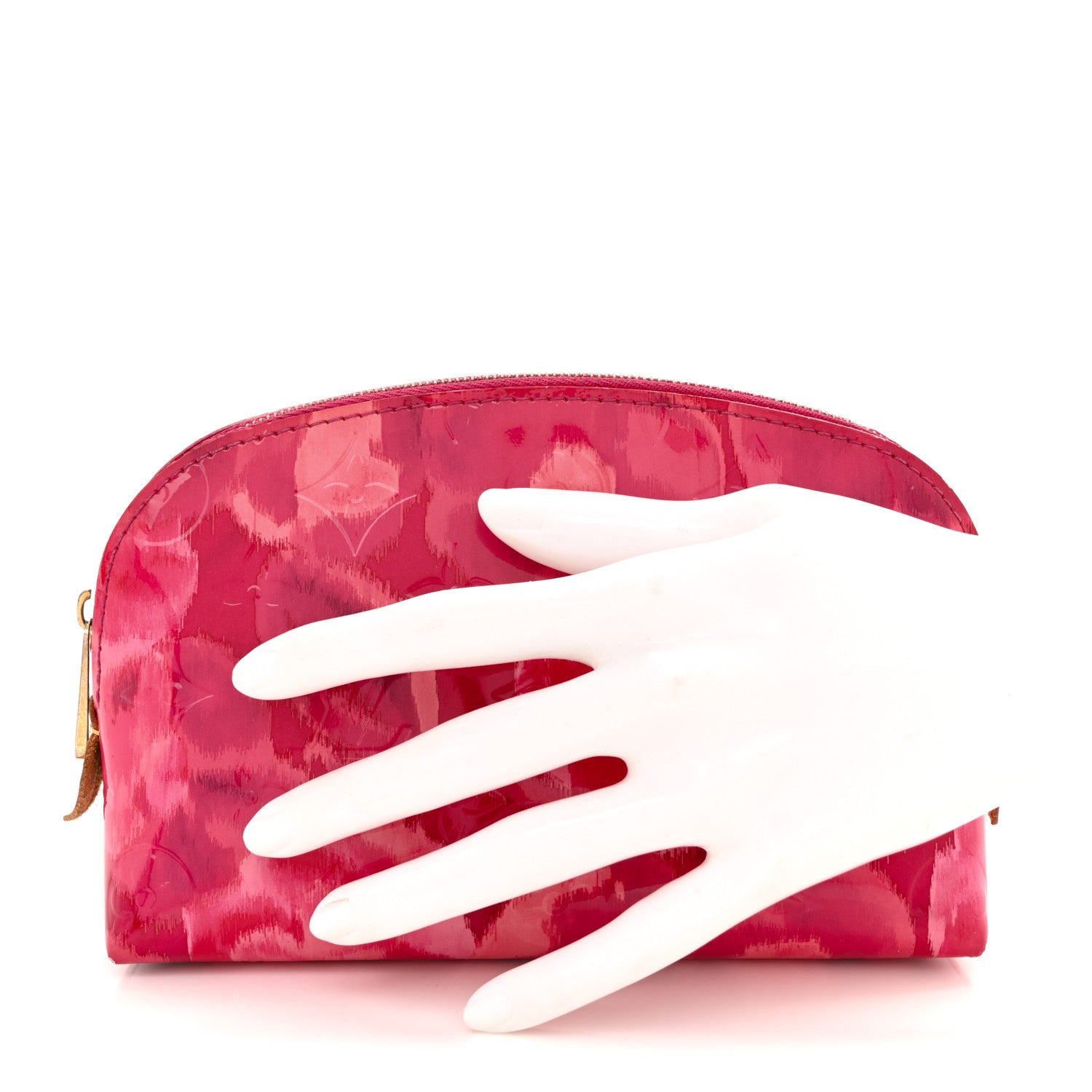 Louis Vuitton Vernis Ikat Cosmetic Pouch Rose Indien 2 of 8