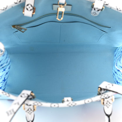 Louis Vuitton Monogram Giant Hawaii Onthego Blue 5 of 9