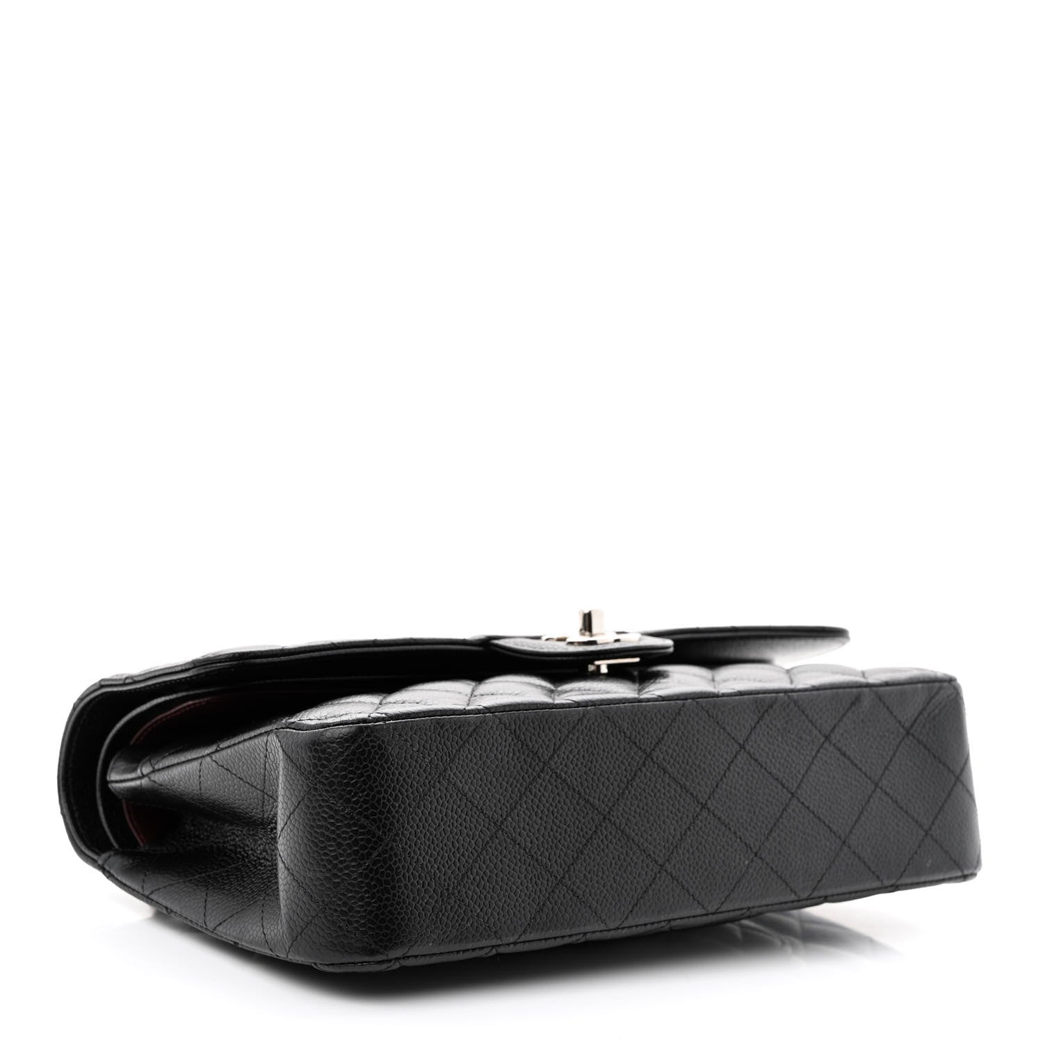Chanel Caviar Quilted Medium Double Flap Black 4 of 10