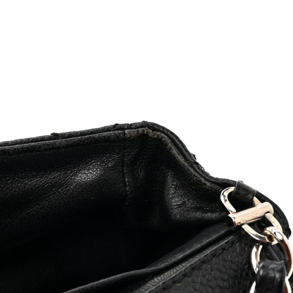Chanel Caviar Quilted East West Flap Black 11 of 12