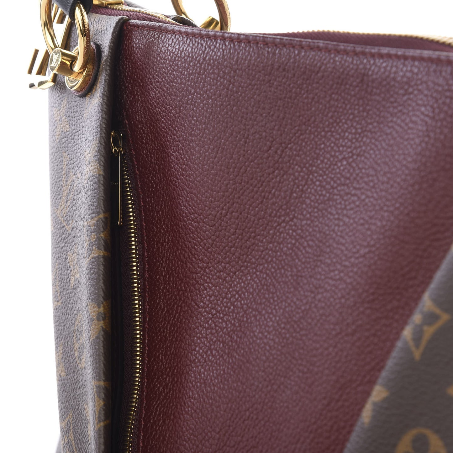Monogram V Tote MM Bordeaux