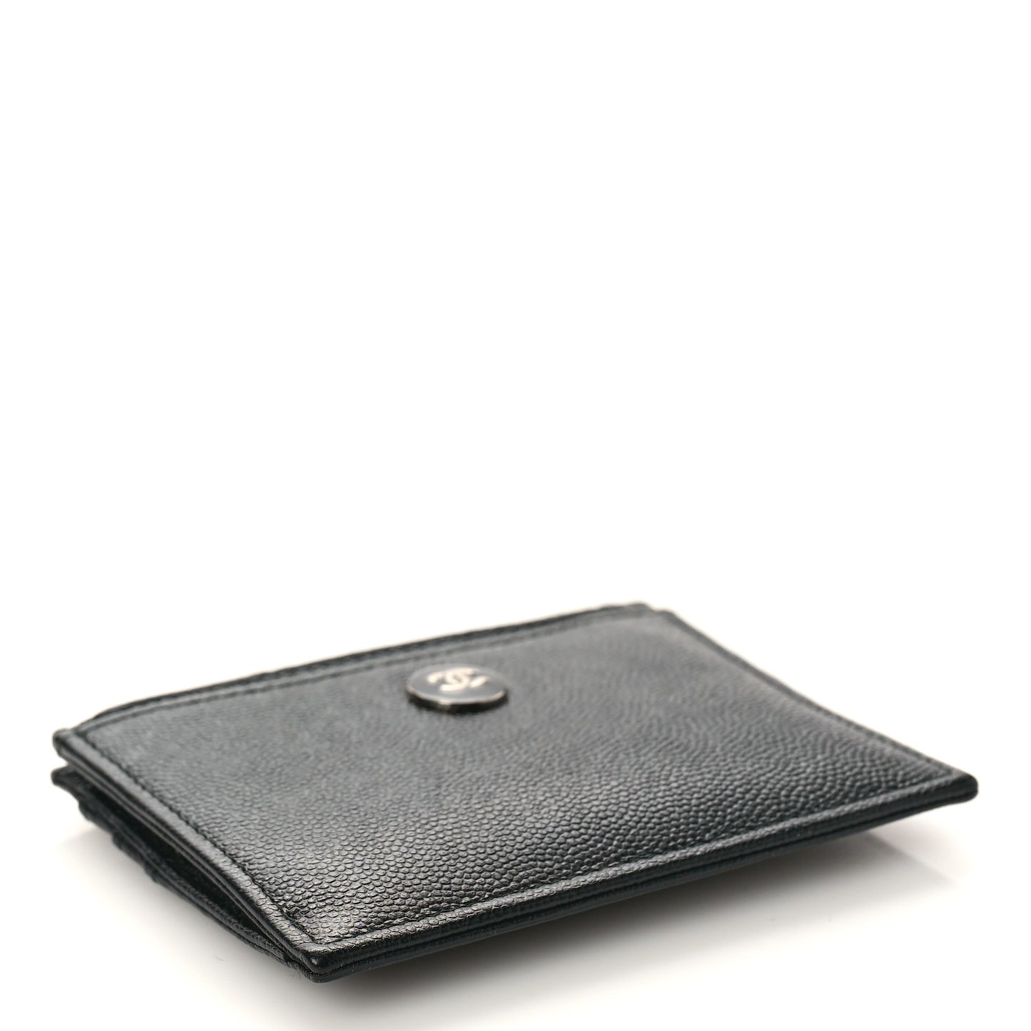 Caviar CC Zip Card Holder Black