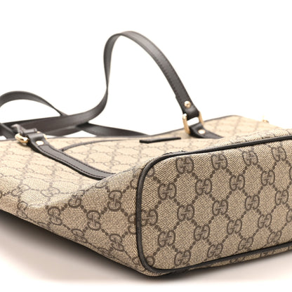 Gucci GG Supreme Monogram Medium Joy Tote Dark Brown 9 of 10