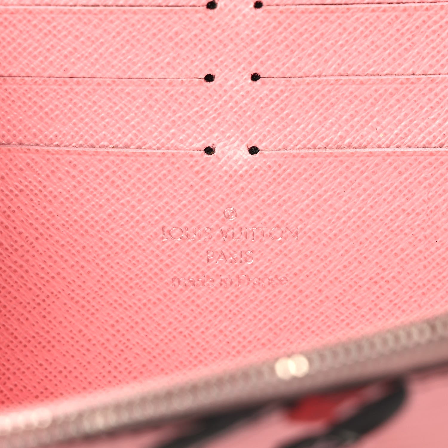 Louis Vuitton Epi Chain Flower Print Twist Chain Wallet Pink 6 of 8