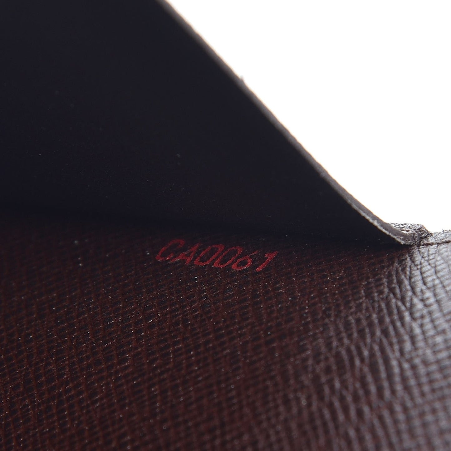 Damier Ebene Desk Agenda Cover