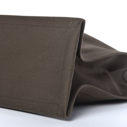 Saint Laurent Linen Calfskin Rive Gauche Tote Khaki 7 of 10