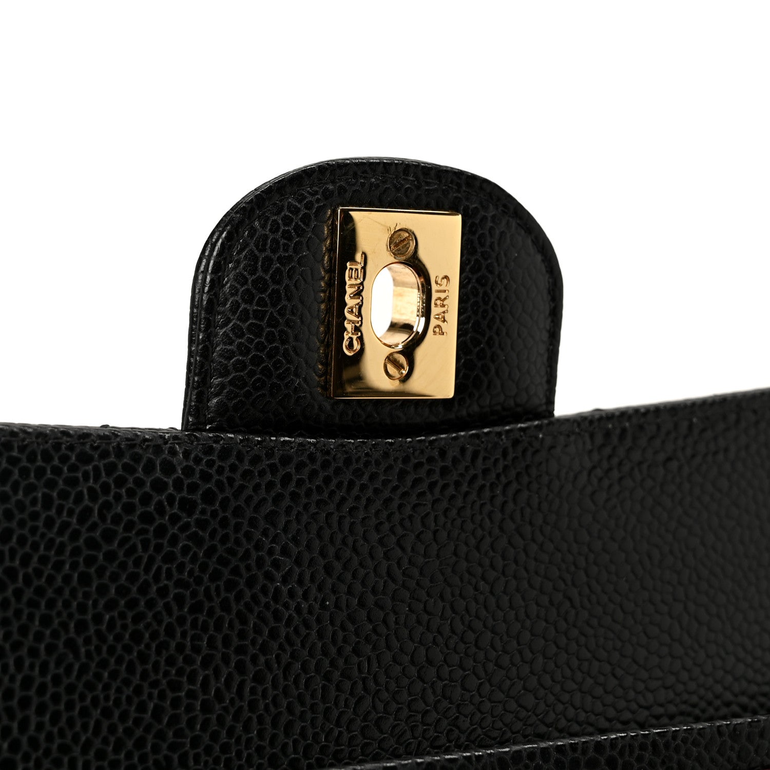 Chanel Caviar Quilted Medium Double Flap Black 6 of 11