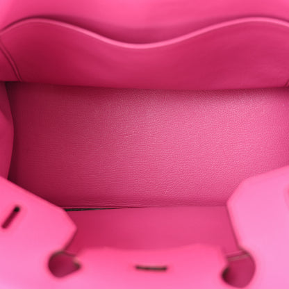 Hermes Chevre de Coromandel HAC Birkin 32 Fuchsia 5 of 12