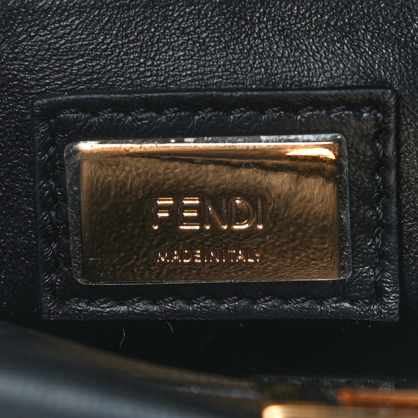 Nappa Mini Peekaboo Iconic Satchel Black