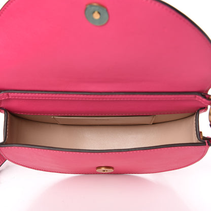 Chloe Calfskin Small Nile Bracelet Minaudiere Bag Fuchsia Rose 5 of 11