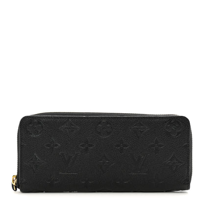 Louis Vuitton Empreinte Clemence Wallet Black 1 of 13