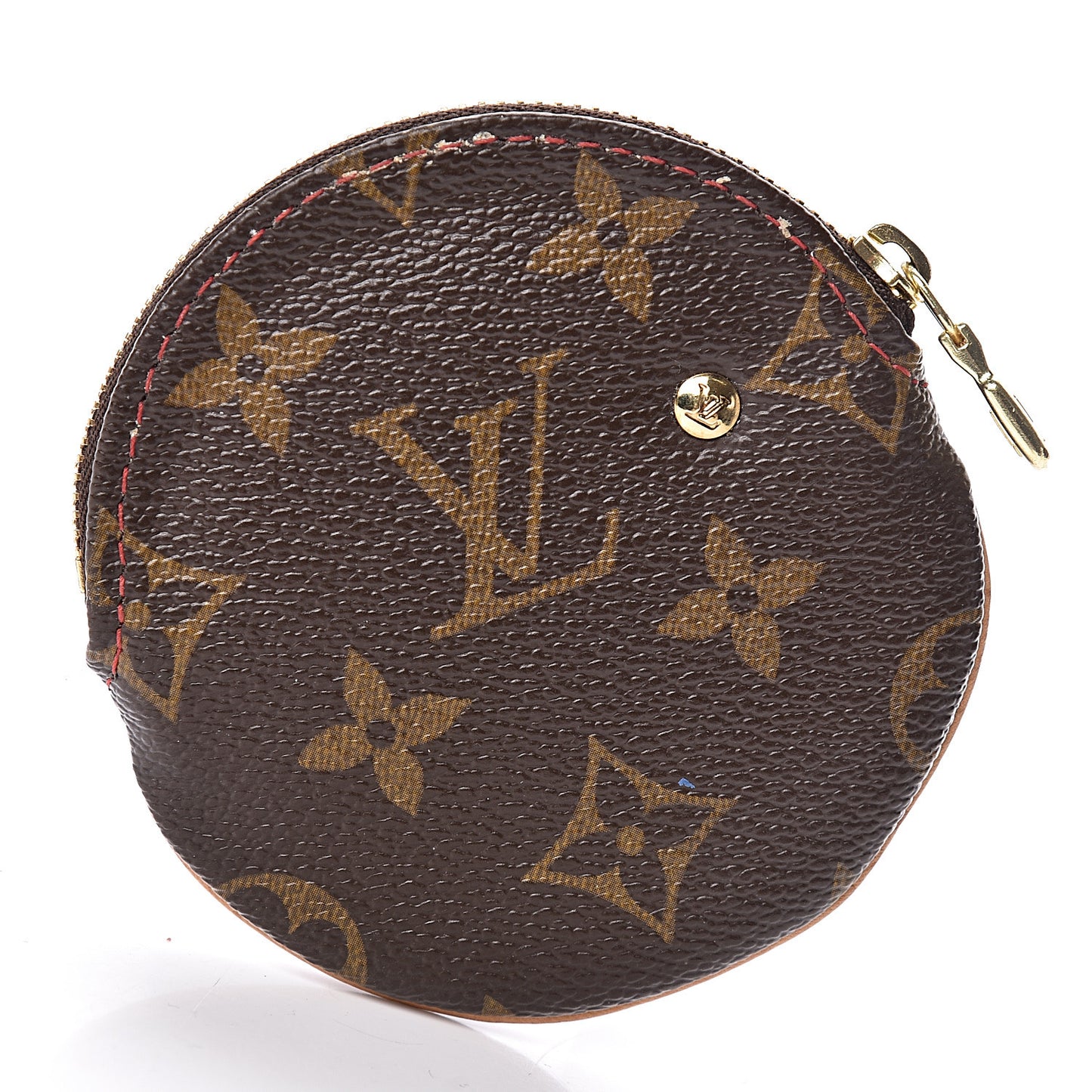 Monogram Cerises Round Coin Purse
