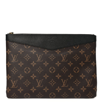 Louis Vuitton Monogram Daily Pouch Black 1 of 7