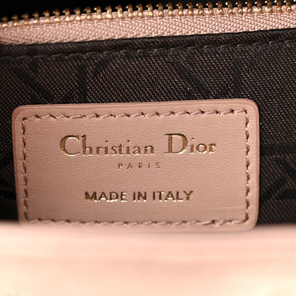 Christian Dior Lambskin Cannage Small My ABCDior Lady Dior Blush 6 of 13