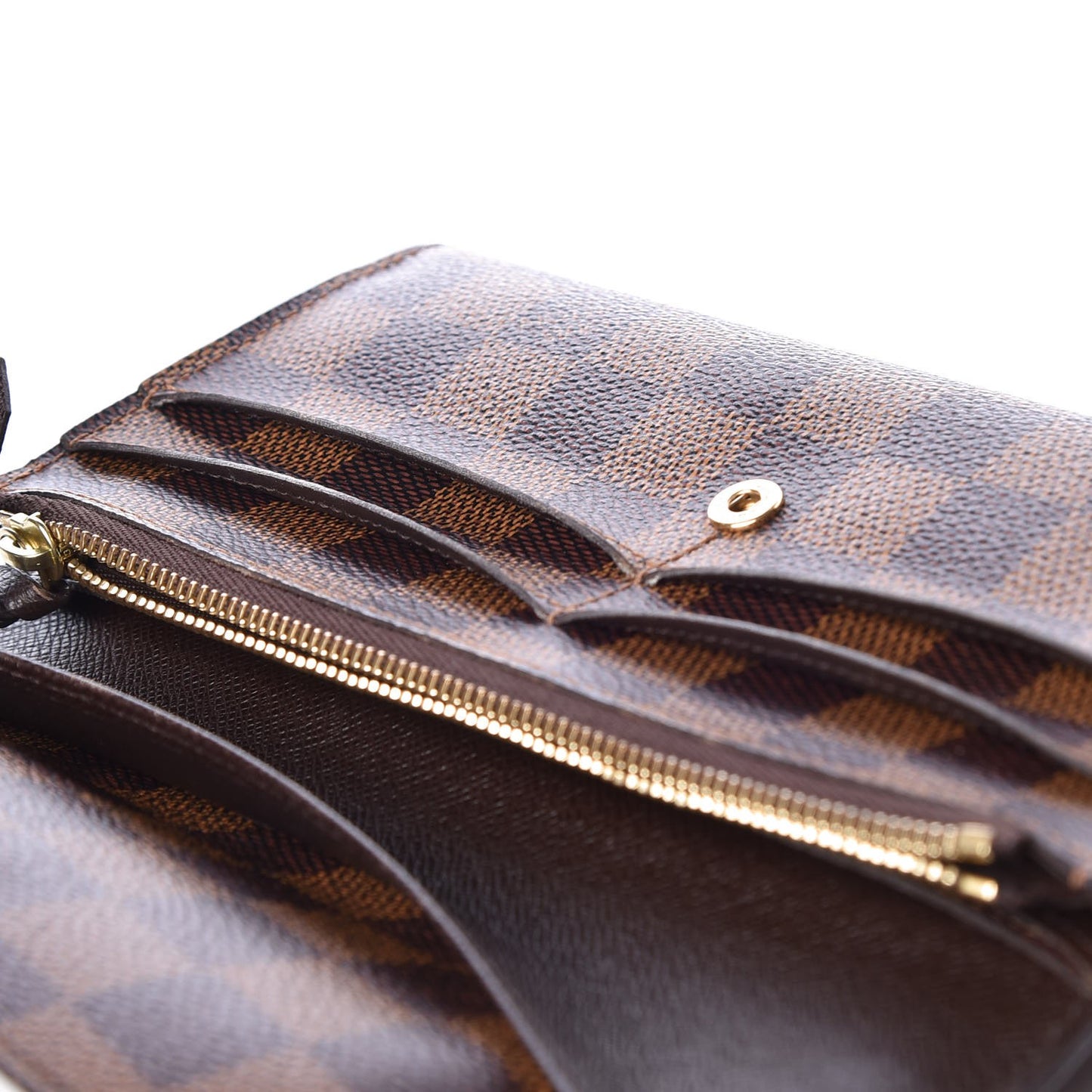 Damier Ebene Emilie Wallet