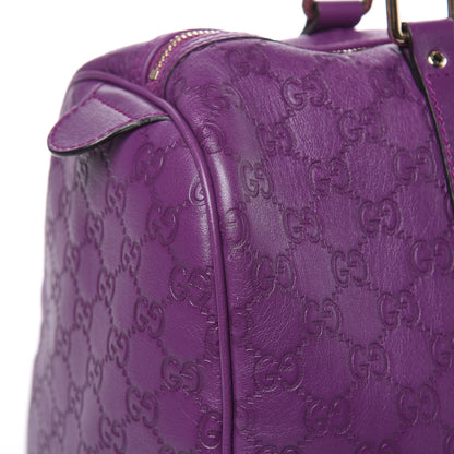 Gucci Guccissima Medium Joy Boston Purple 14 of 17