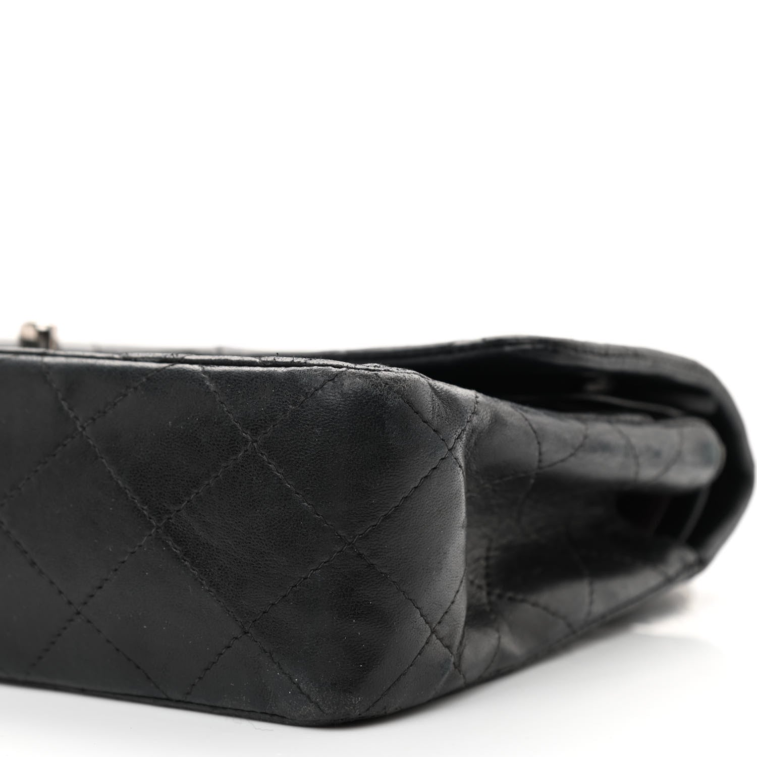Chanel Lambskin Quilted Small Double Flap Black 12 of 16