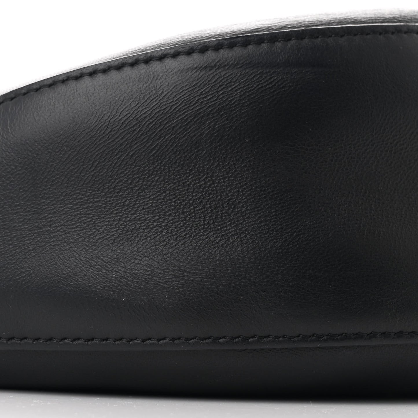 Calfskin Mini Slide Black