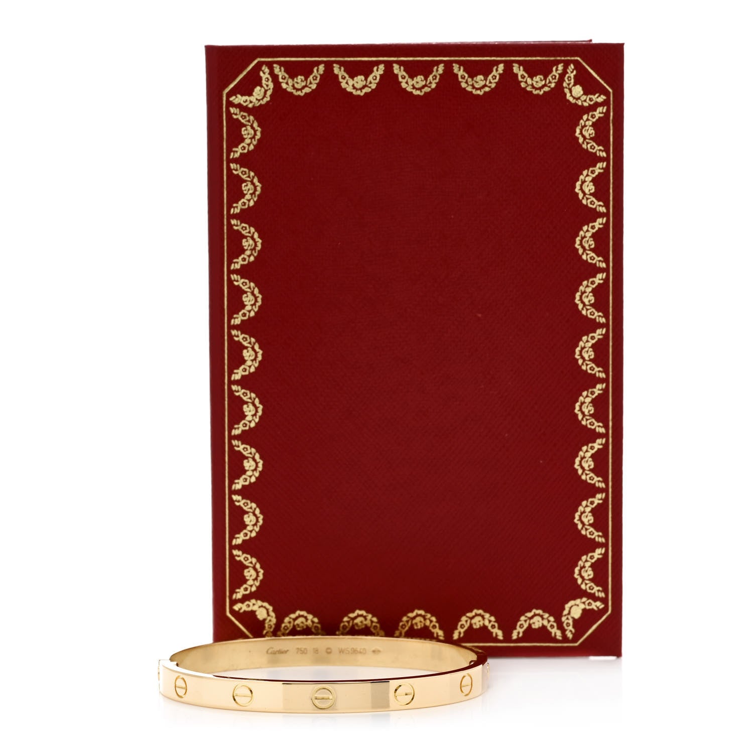 Cartier 18K Yellow Gold LOVE Bracelet 18 6 of 6