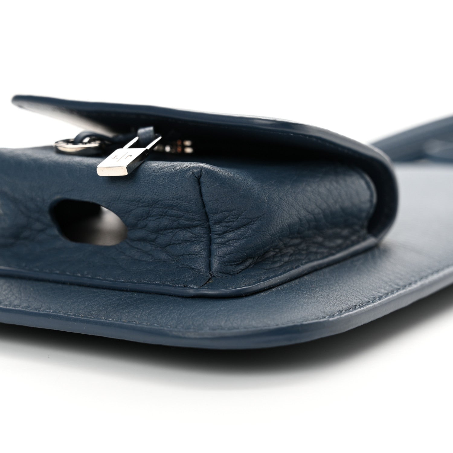 Loro Piana Grained Calfskin Phone Case Cloud Sky 9 of 10