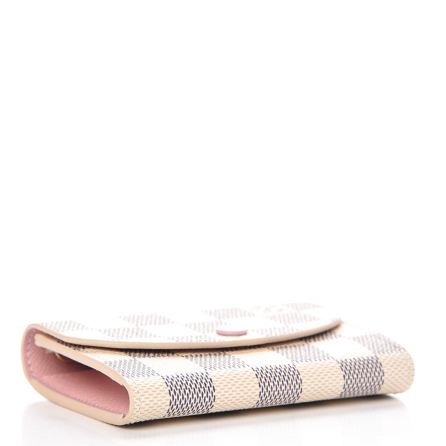 Louis Vuitton Damier Azur Rosalie Coin Purse Rose Ballerine 4 of 8