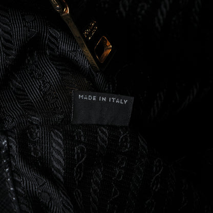 Prada Saffiano Vernice Tote Black 7 of 8