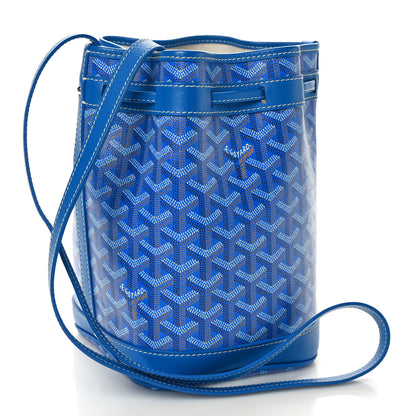 Goyard Goyardine Petit Flot Bucket Bag PM Sky Morning 3 of 10