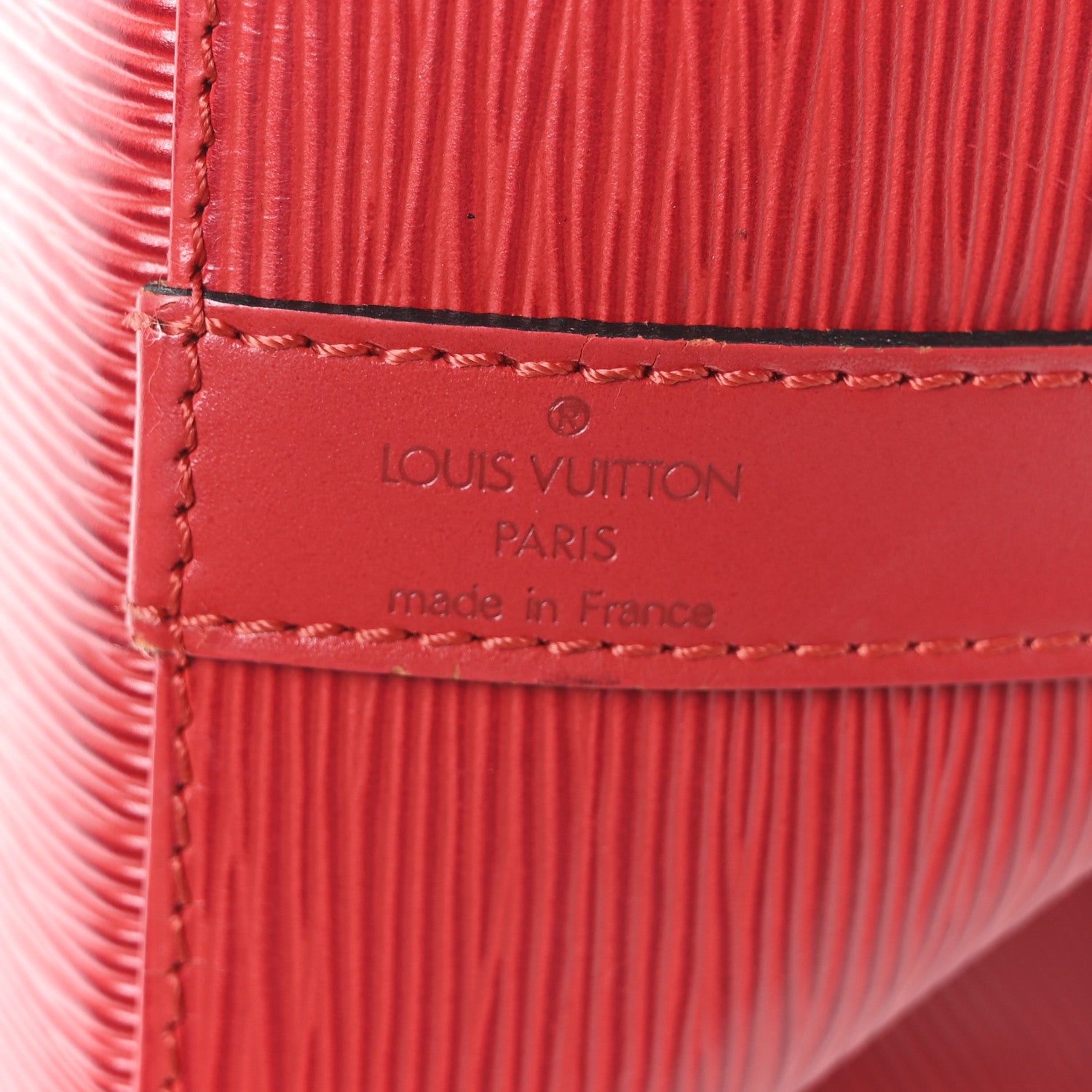 Louis Vuitton Epi Petit Noe Castillan Red 6 of 9