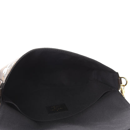 Louis Vuitton Monogram Blossom Pochette Felicie Chain Wallet Black 5 of 10