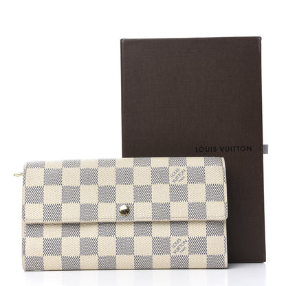 Louis Vuitton Damier Azur Sarah Wallet 9 of 9