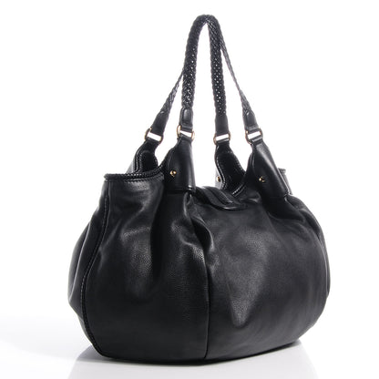 Gucci Leather Medium Marrakech Shoulder Bag Black 3 of 8