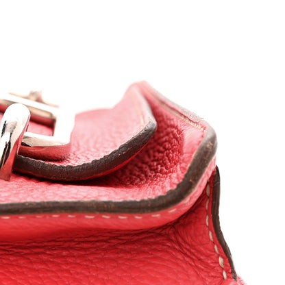 Hermes Taurillon Clemence Sac Roulis 23 Sanguine 17 of 17