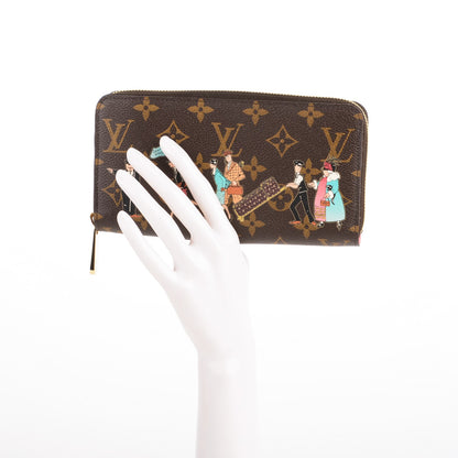 Louis Vuitton Monogram Illustre Zippy Wallet Rose 2 of 7