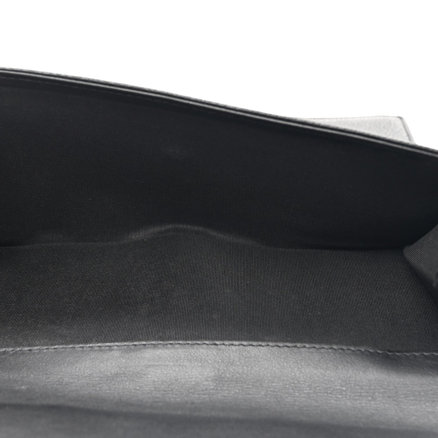 Chanel Caviar Timeless CC French Long Wallet Black 6 of 9