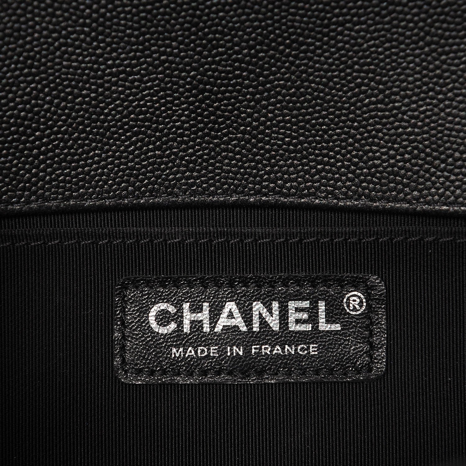 Chanel Caviar Quilted Medium Boy Flap So Black 6 of 8